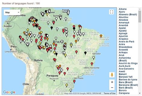 INDIGENOUS LANGUAGES In their most recent survey of indigenous Brazilian languages, UNESCO ...