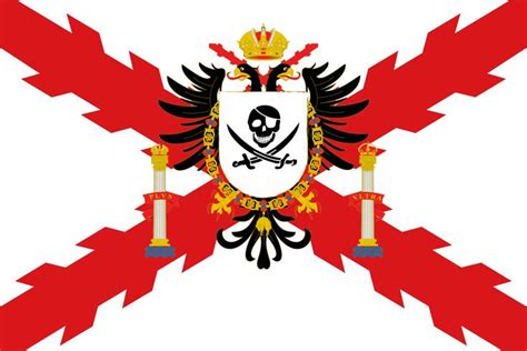 Antigua Bandera Del Imperio Pirata Bandera Banderas Cartografico