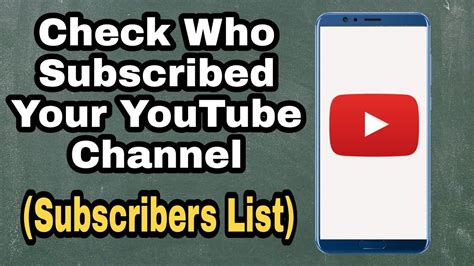 How To See Who Subscribed Your Youtube Channel See Your All