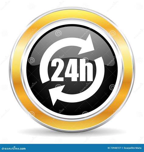 24h Icon Stock Illustration Illustration Of Express 72948727