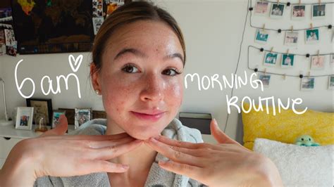 My 6am Morning Routine YouTube