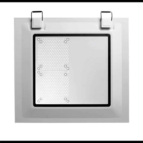 Vengeance Series™ C70 Windowed Side Panel With Window Fan Grommets White