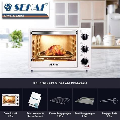 Jual Sekai Oven Ov 180 18 Liter Elektrik Oven Listrik Mimimosani