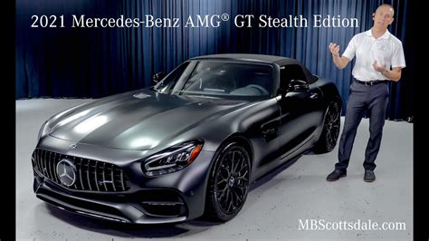 More Power The 2021 Amg® Gt Stealth Edition Review Mb Of Scottsdale Youtube