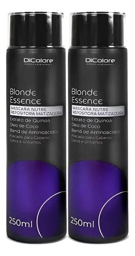 Blonde Essence Máscara Nutre Repositora Matizadora Dicolore Frete grátis