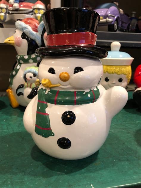 Teleflora T Snow Man Cookie Recipe Candy Jar Etsy