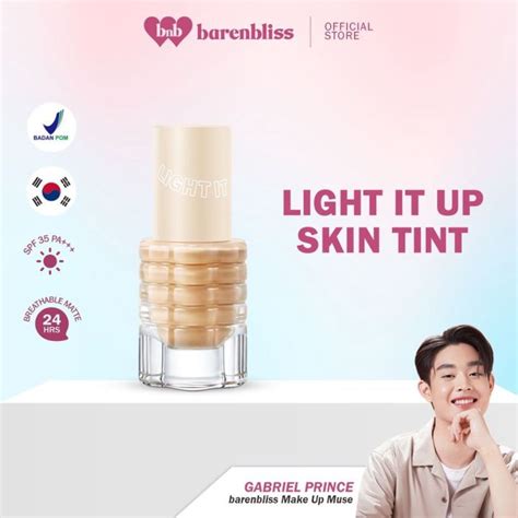 Bnb Barenbliss Korean Bloomatte Light It Up Skin Tint Foundation