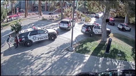 Unlv Releases Campus Security Upd Body Camera Videos Of Campus Shooting