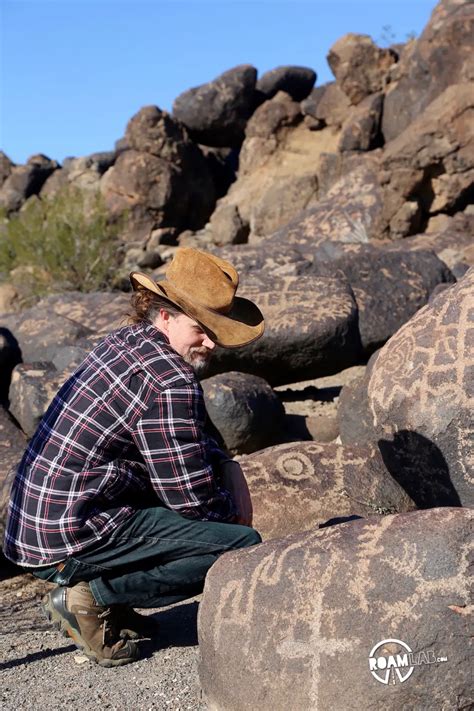 Painted Rock Petroglyph Site Dateland Arizona Roam Lab