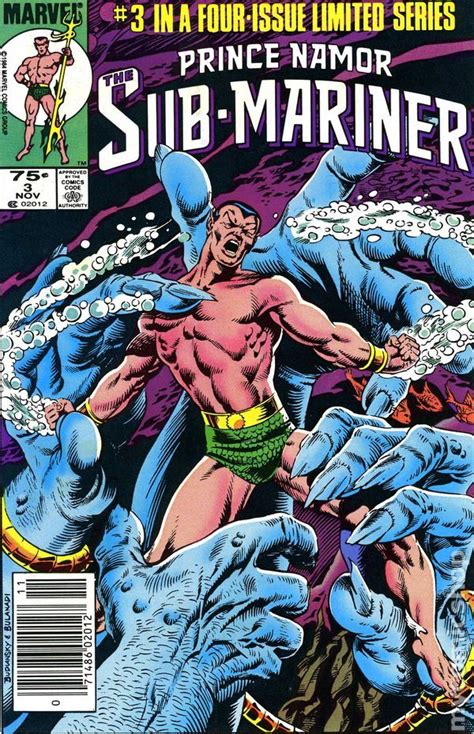 Prince Namor The Sub Mariner 1984 Comic Books Marvel Comics Covers