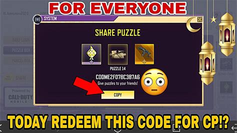 New Today Code For Free Cp Character In Codm Moonlight Blessing