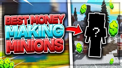 New Top Best Offline Money Making Minions Hypixel Skyblock Guide