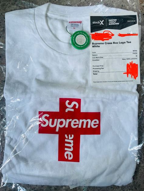 オーダーシ Supreme Supreme Cross Box Logo Teeの通販 By Nines Shop｜シュプリームならラクマ シャツ