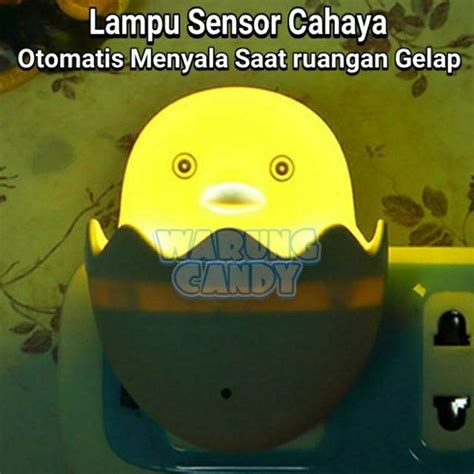 Jual Lampu Tidur Led Sensor Cahaya Telur Lampu Telor Lampu Dinding