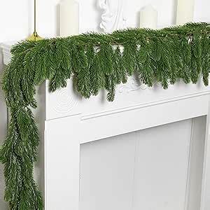 Ft Dense Christmas Norfolk Pine Garland Single Fork Norfolk Pine