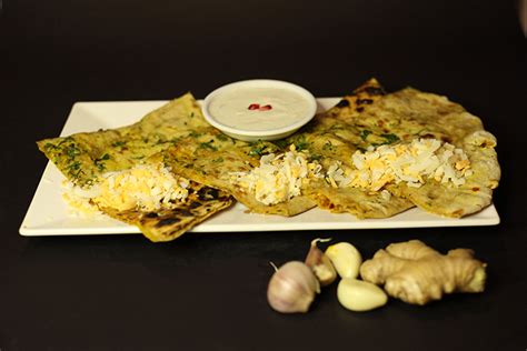 Paneer Paratha - Dil Se Indian Restaurant & Bar