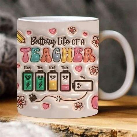 Teacher's Day Mug 3D Design Mug, Furniture & Home Living, Kitchenware ...