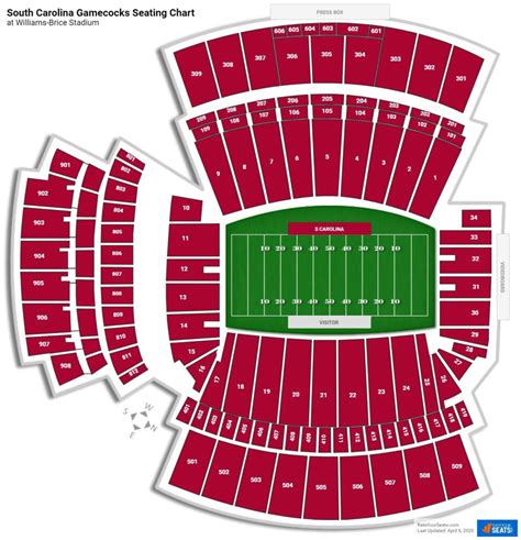 Gamecock Football Stadium Seating Chart Stadium Seating Chart