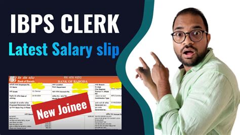 Latest Salary Slip And Allowances Of Ibps Clerk New Joinee Salary