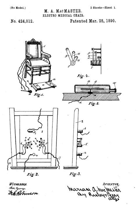 Diagram Of An Electric Chair