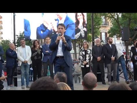 Giuseppe Conte A Foggia Per Le Elezioni Europee E Amministrative Dell 8