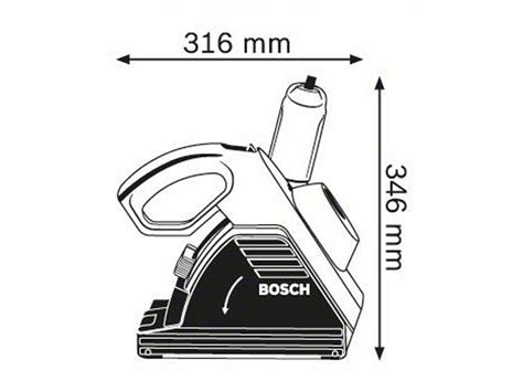 Bosch Scanalatrice Gnf Ca Professional W Disco Mm