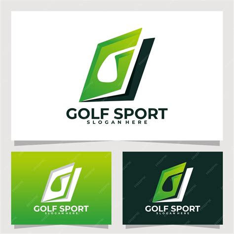 Premium Vector Golf Sport Logo Vector Design Template