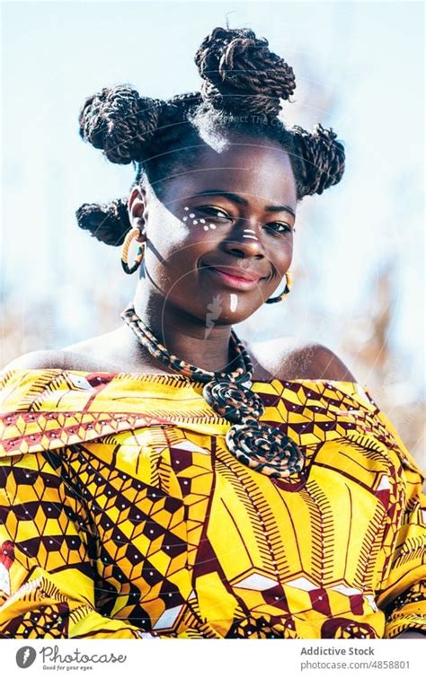 African Woman In Bright Traditional Dress A Royalty Free, 49% OFF