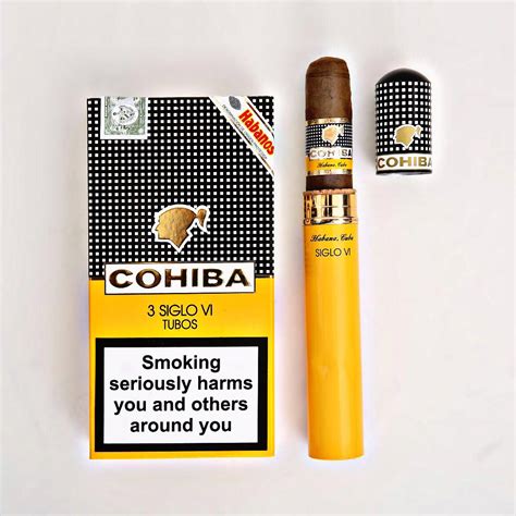 Xì gà Cohiba Siglo 6 VI Tubos Hộp 03 điếu Cigar Phạm Gia