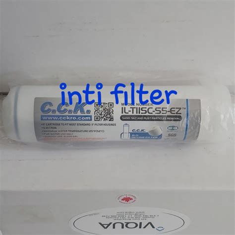 Jual Pp Filter Sediment C C K Type Il T Sc S Ez Model Inline