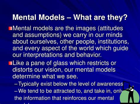 Ppt Mental Models Powerpoint Presentation Free Download Id6250163