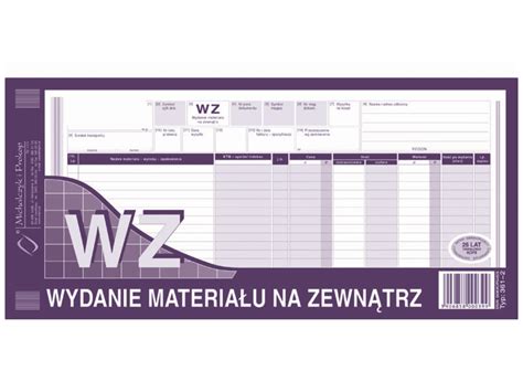 Druk WZ Wydanie na zewnątrz 1 3 A3 361 2 12116514544 Allegro pl