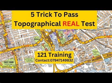 TFL Topographical Test Training Tips How To Get Good Mark S Manor