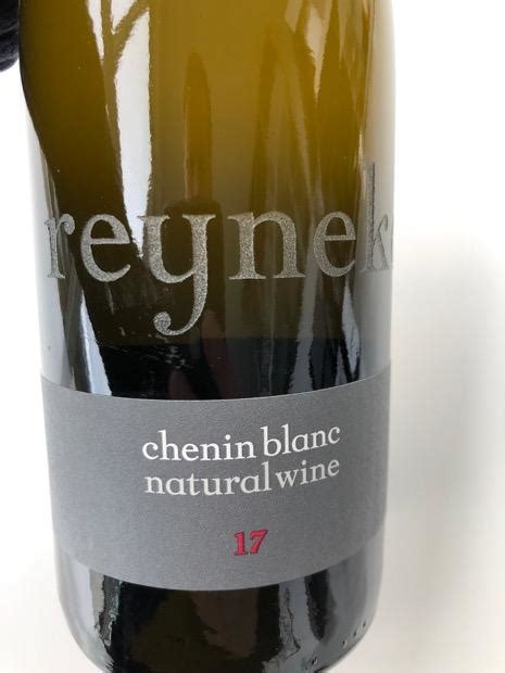 Reyneke Chenin Blanc Natural Wine South Africa Coastal Region