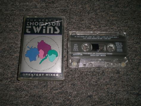 The Best Of The Thompson Twins~greatest Mixes~cassette Tape~fast