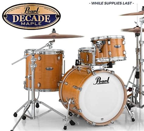 Pearl DECADE BOP 4 PC SHELL PACK DMP984P C848 Reverb