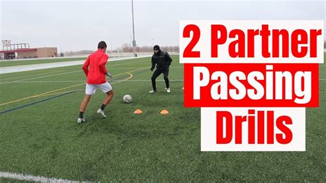 2 Partner Passing Drills - Soccer Passing Drills - Soccer Training ...