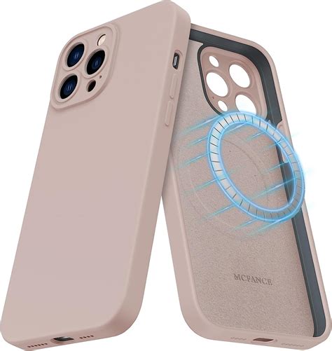 Compra Funda magnética de silicona MCFANCE para iPhone 13 Pro Funda Max