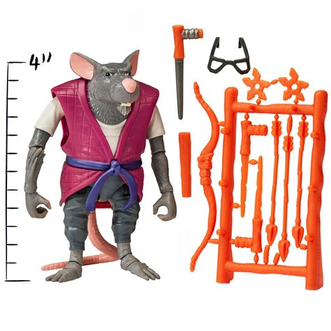 Teenage Mutant Ninja Turtles Movie Basic Figure Splinter Character Toys