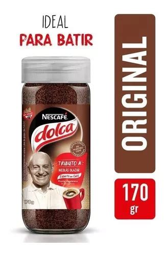 Cafe Nescafe Dolca Clasico 170g Facil De Batir Sin Tacc MercadoLibre