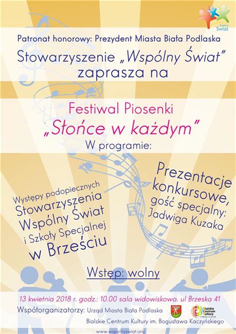 Festiwal już w najbliższy piątek Wspólny Świat