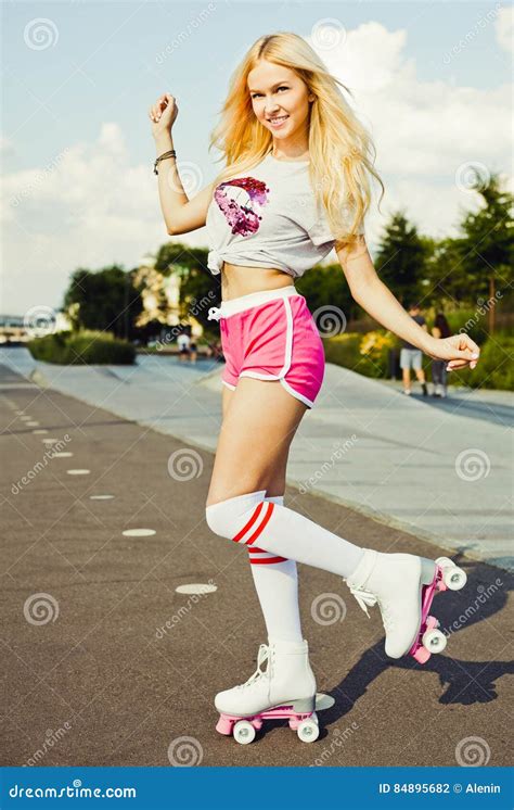 Hot Roller Skate Babe