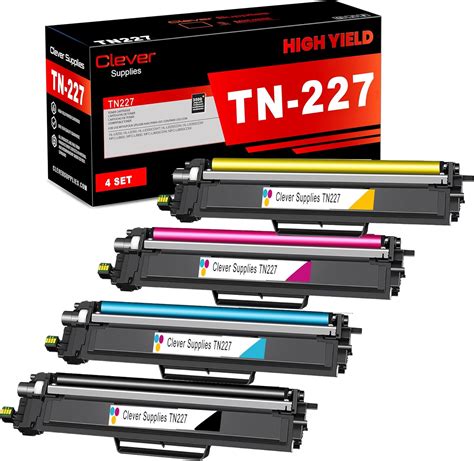 Amazon Cs Tn Tn Bk C M Y High Yield Compatible Toner