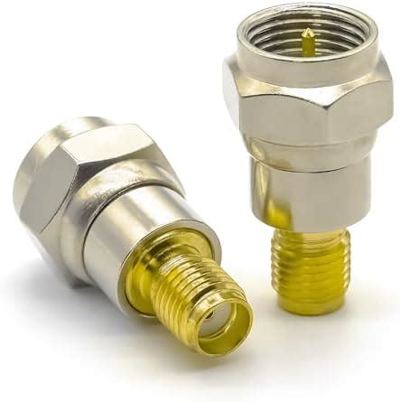 Amazon Exgoofit F Type To Sma Male Female Coax Connector Coaxial