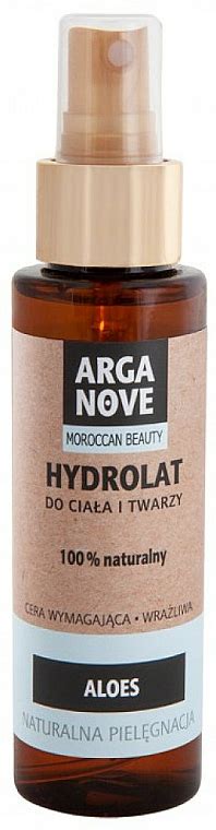 Arganove Naturalny Hydrolat Do Cia A I Twarzy Aloes Makeup Pl