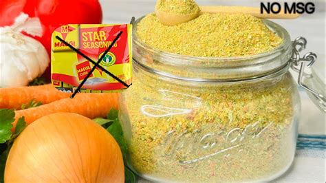 Make The Best Vegetable Seasoning At Home No Msg Gluten Free And Vegan Youtube