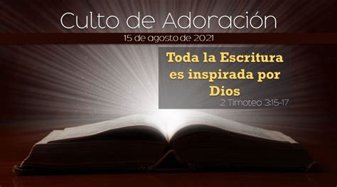 Culto De Adoración 900 Am 15 De Agosto 2021 Berith