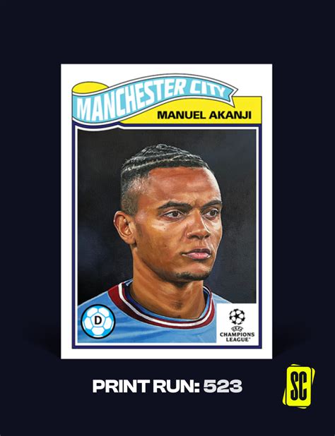 Manuel Akanji Topps Ucc Living Set Card Sportycards