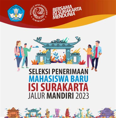 Brosur SPMB Jalur Mandiri ISI Surakarta Tahun 2023 ISI Surakarta