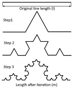 Koch snowflake curve, calculator and formula